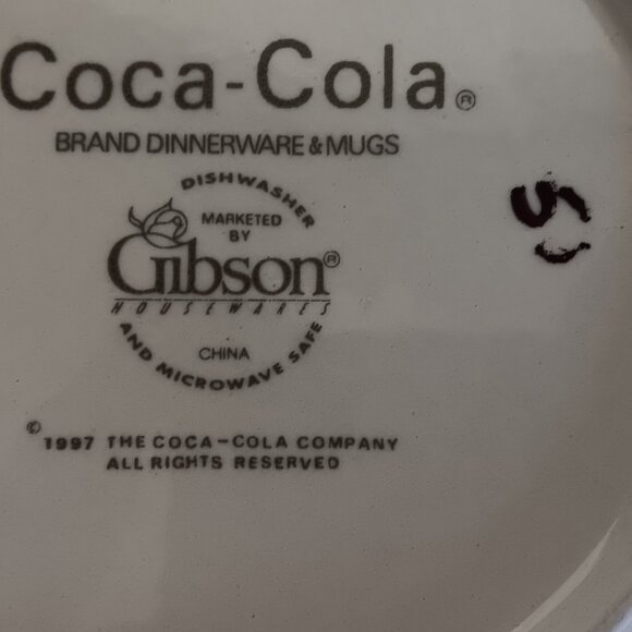 Set Of 4 Coca-Cola 8' Collectible Plates - Circa 1997 - Picture 5 of 5